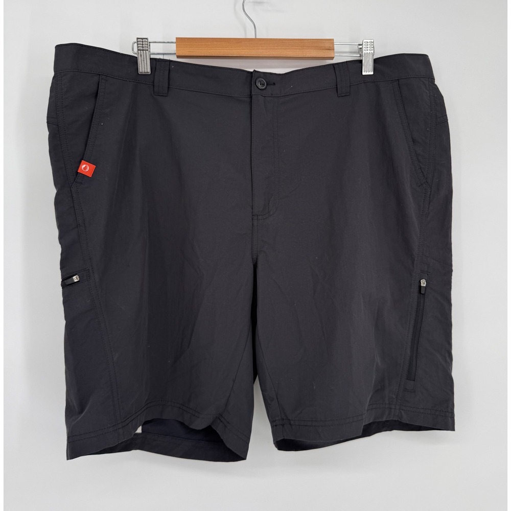 The American Outdoorsman Mens Hiking Shorts Phantom Black Sz XXL NEW